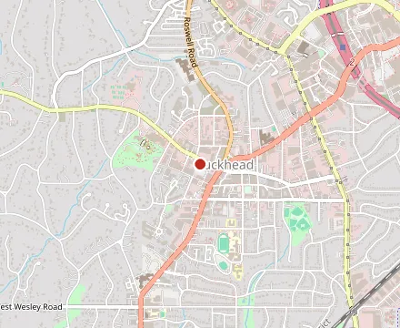 Map showing Chops & Lobster Bar