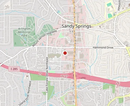 Map showing Thrill Korean Steak and Bar