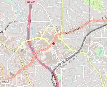 Map showing St. Cecilia