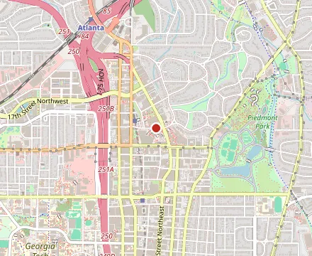 Map showing Divan Restaurant & Bar