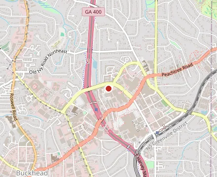 Map showing Little Alley Steakhouse
