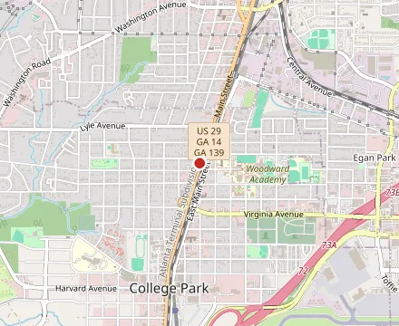 Map showing The Breakfast Boys