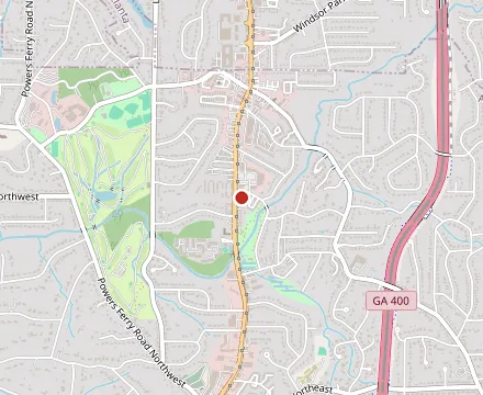 Map showing Buttermilk Kitchen