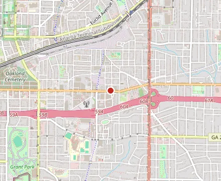 Map showing Home Grown