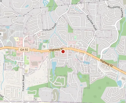 Map showing The Sahara Grill