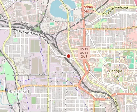 Map showing Eight Sushi Lounge