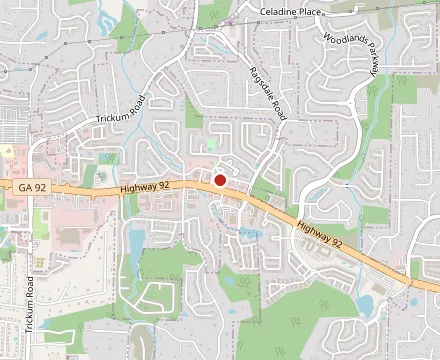 Map showing A&M Kitchen